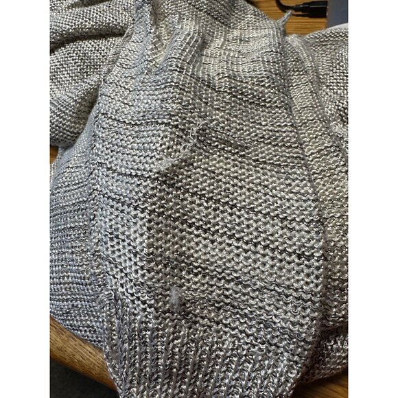 Soft Surroundings V-Neck Long Sleeve Knit Sweater With Lace-Up Back Detail Sz XL - Picture 13 of 13